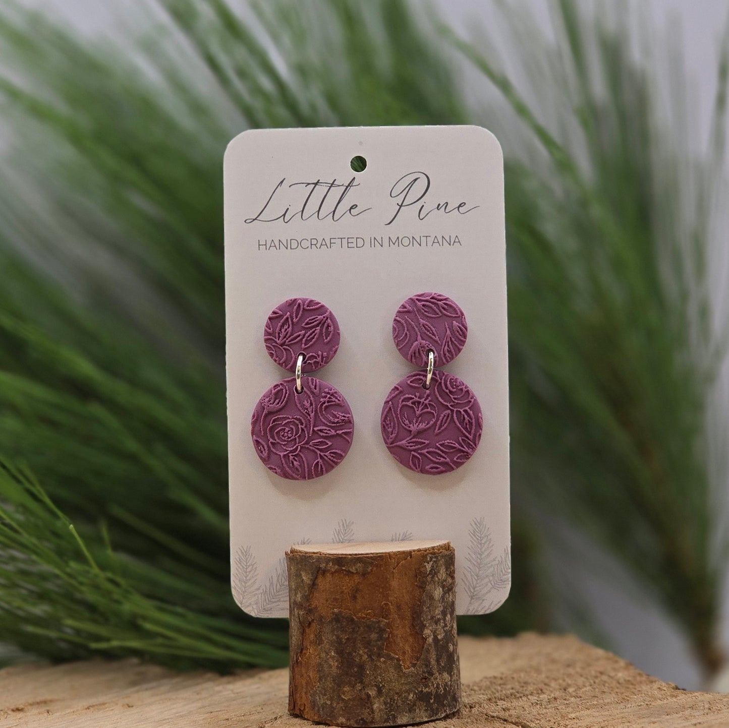 Wild Rose Earrings