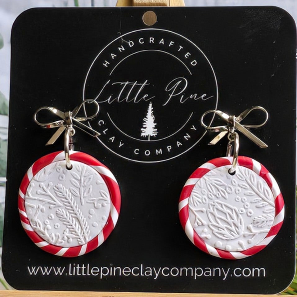 Candy Cane "Bow" Rounds