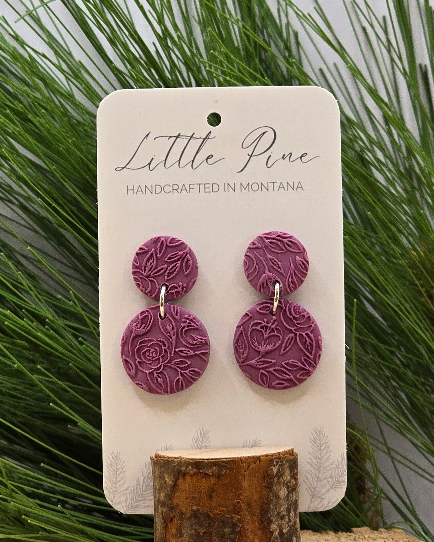 Wild Rose Earrings