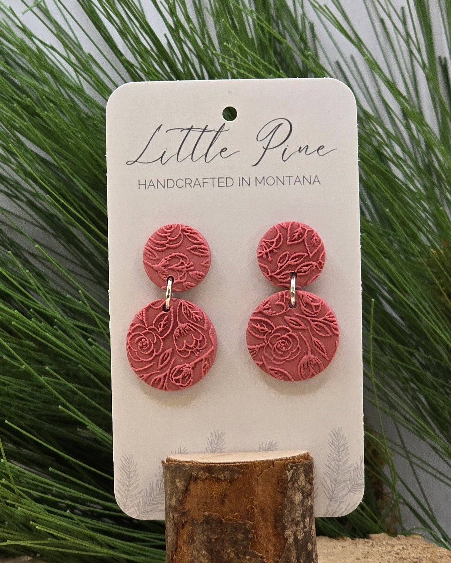 Wild Rose Earrings